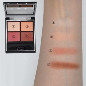 Paletă 4 culori Eyeshadow Classic Pink CPE01 roz 4g