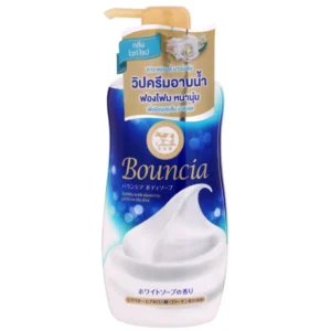 Sapun lichid pentru corp Bouncia Sapun alb parfum cu pompa 480 ml