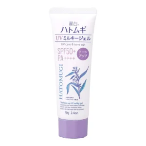 Gel lăptos Reihaku Hato Mugi Tone-Up UV cu lavandă 70g